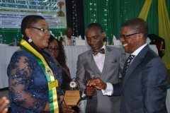Ceremony marking the Keyman Award issued to Techno Oil by the Enugu Chamber of Commerce & Industry in 2014
