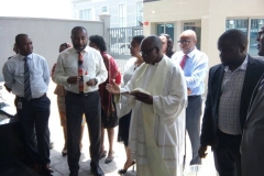 Dedication of Techno Oil new Corporate Head Office by Msgr(Prof) Francis Ogunmodede in Victoria Island, Lagos